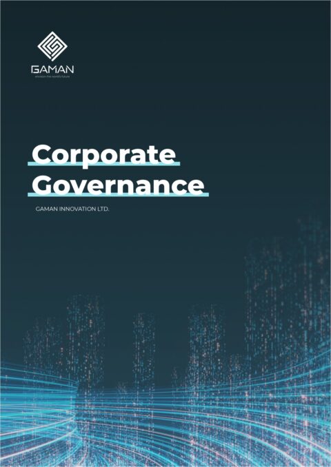 Gaman Corp corporate governance document, page 1