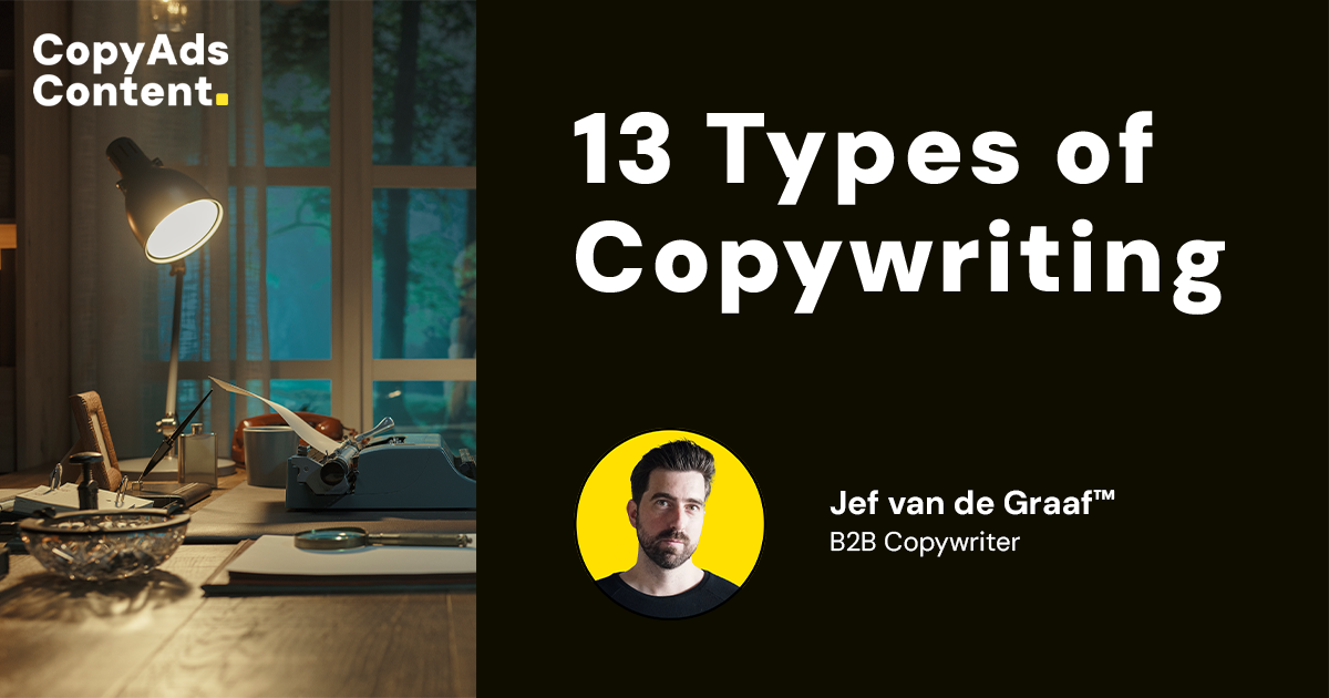 13 Types of Copywriting