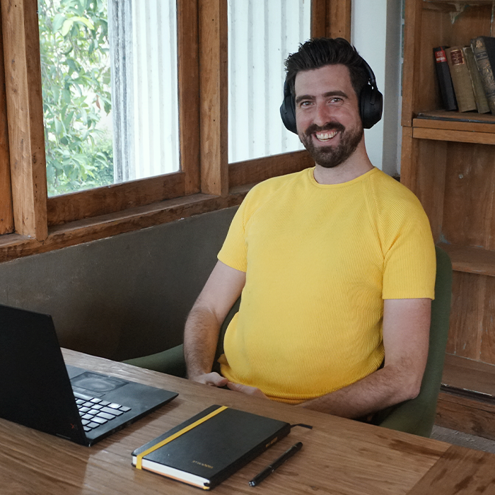 Homepage copywriting services by Jef van de Graaf