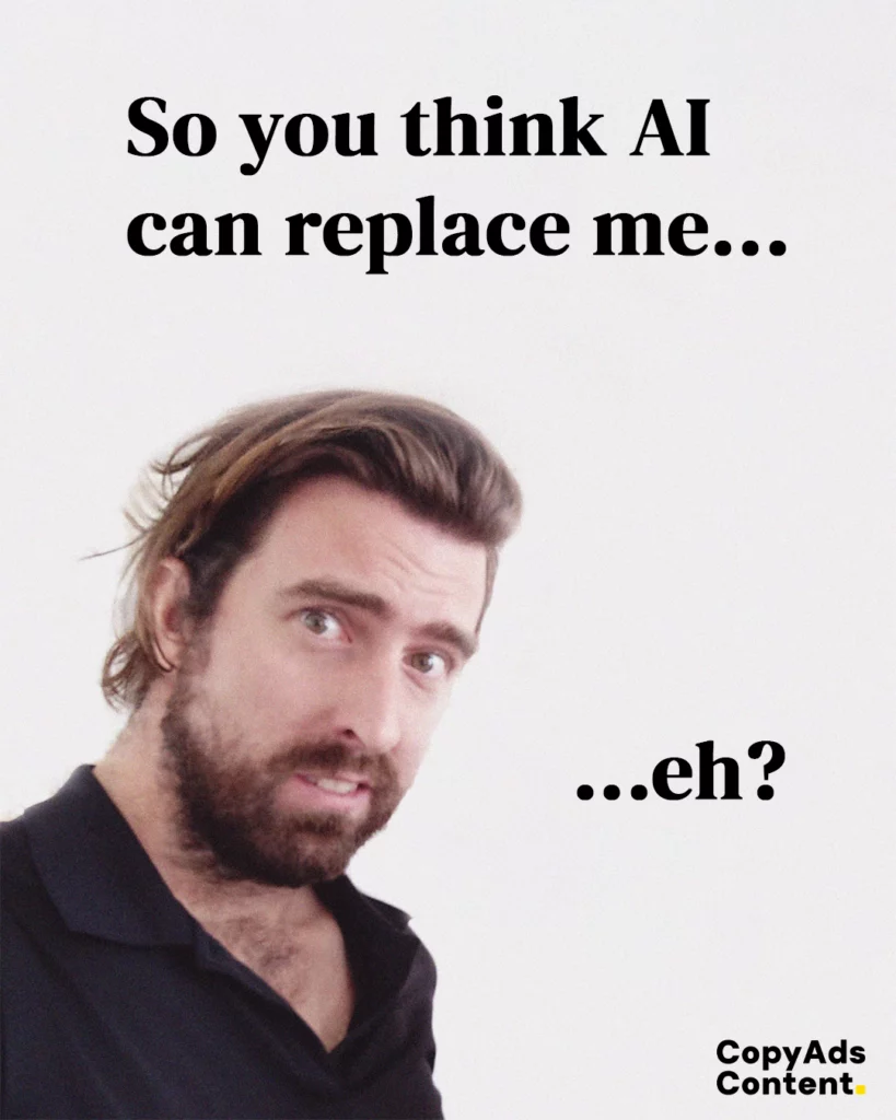 Fact: AI Will Never Replace Human Copywriters. Ever.