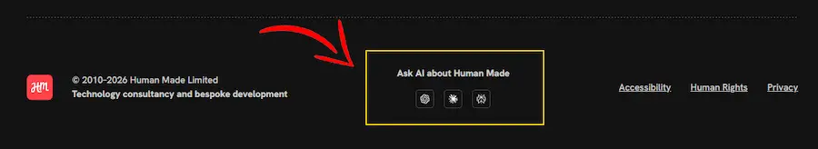 humanmade ask ai about us