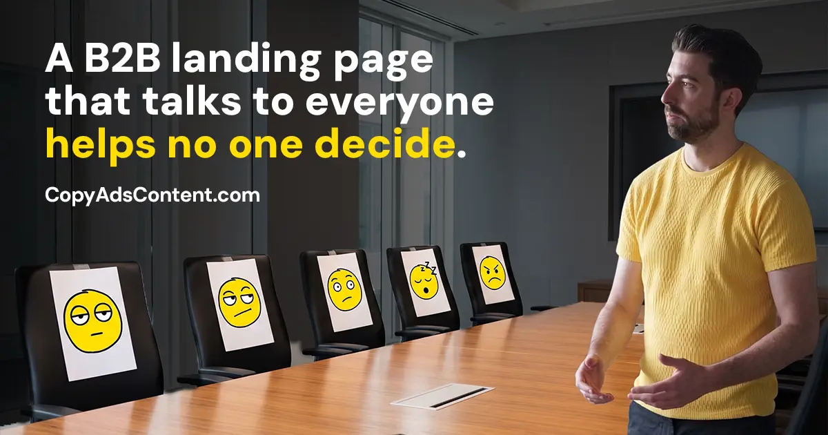 Why Every B2B Site Needs Message-Decision Fit